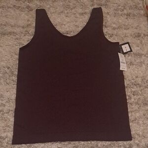 White House Black Market Dark Sleeveless Tank